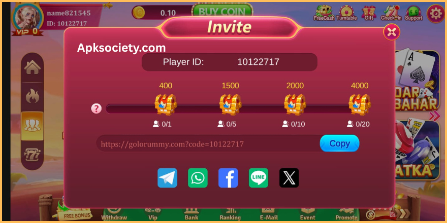 GoloRummy Game
